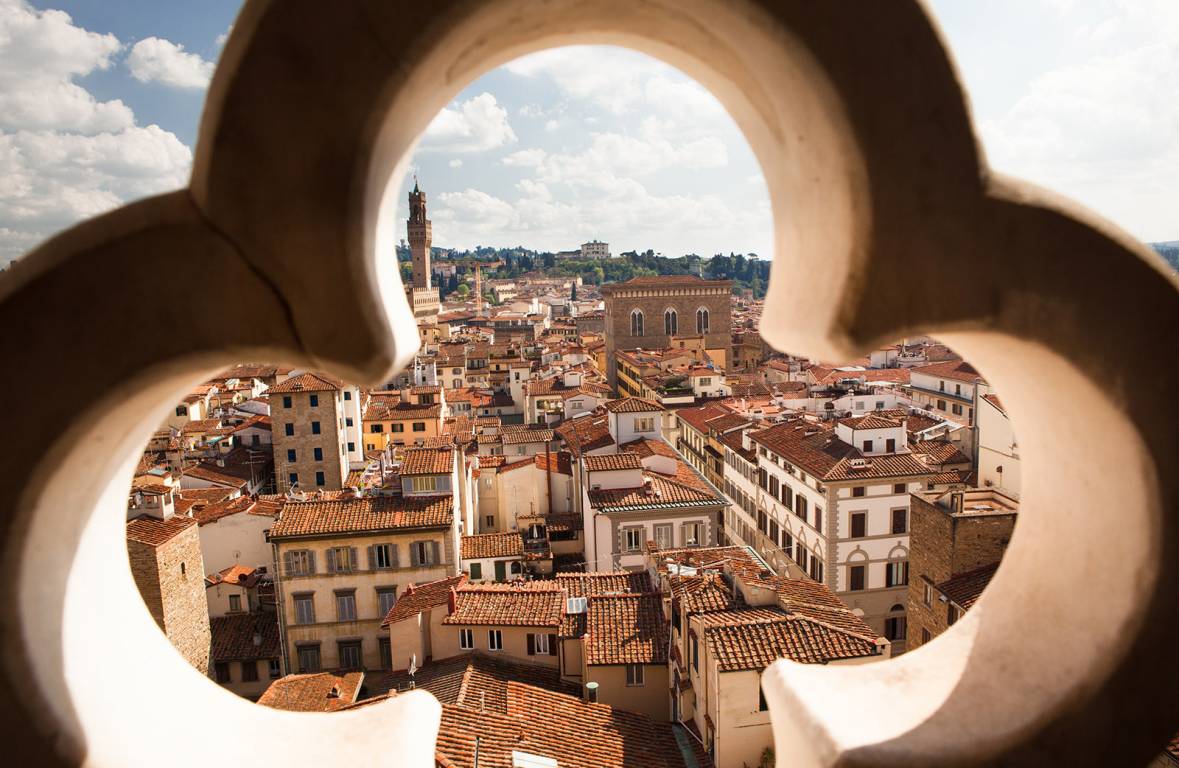 a nice view of florence tuscany italy